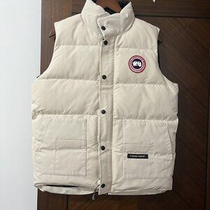 Canada Goose Cream Down Vest Size L
